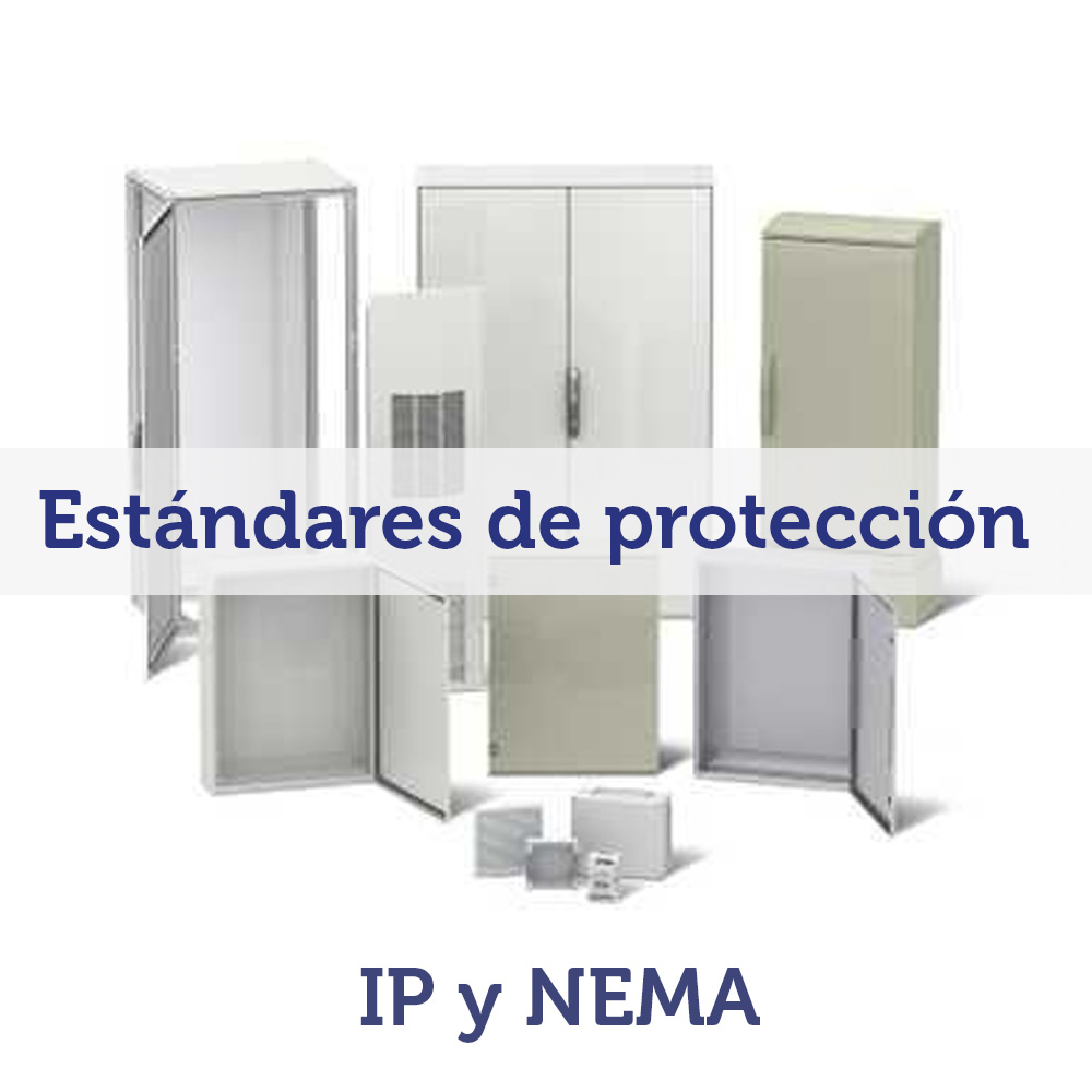 estándares de protección ip y nema que son caracteristicas
