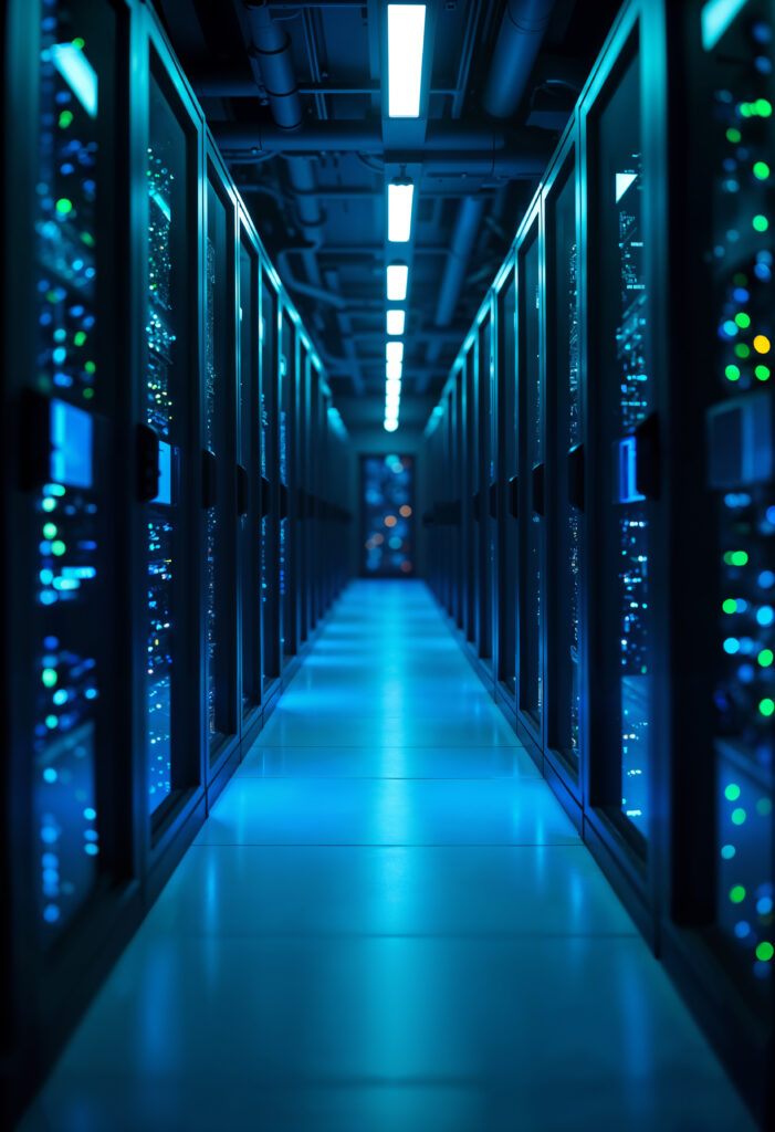 espacio de centros de datos